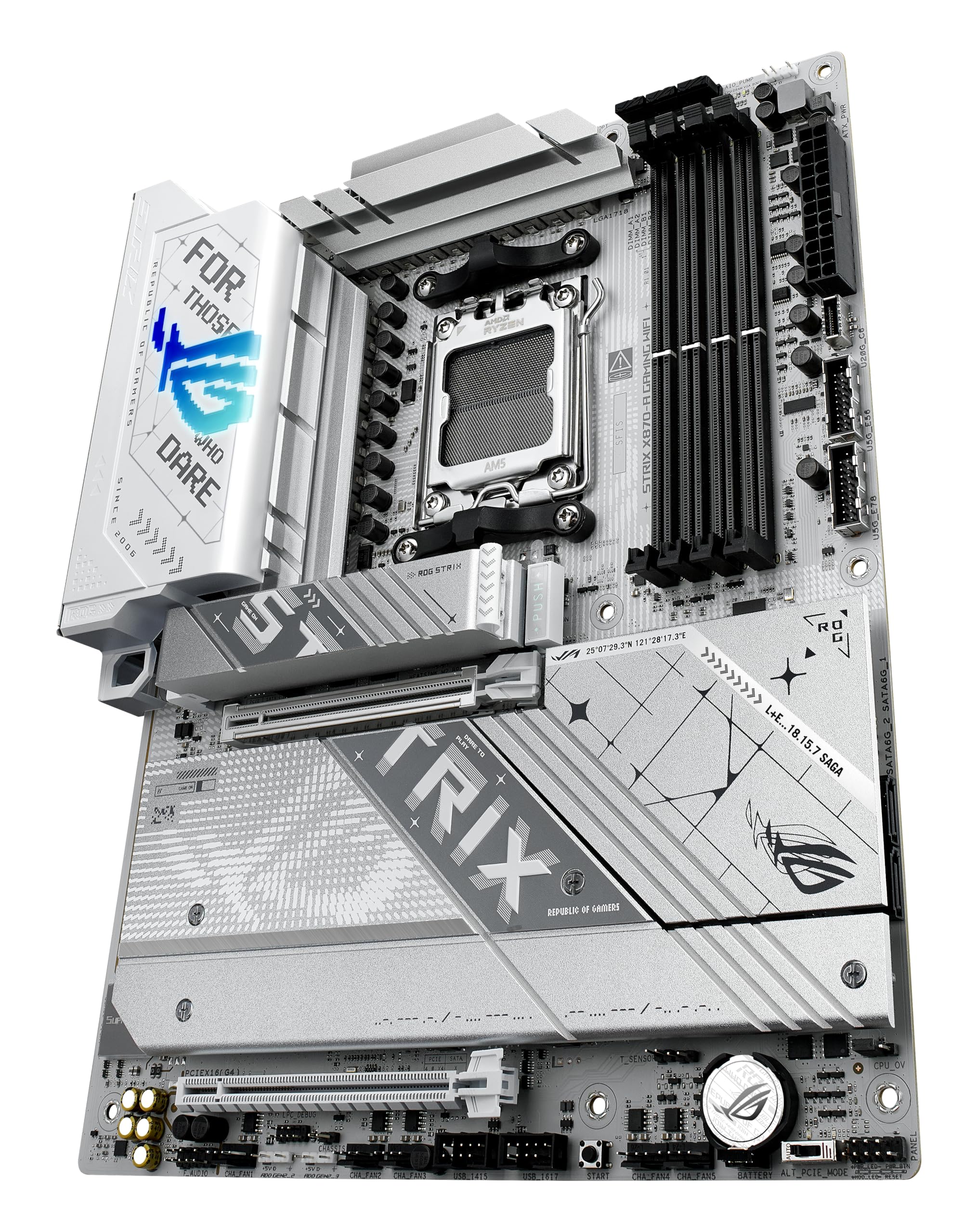 Motherboard, Rog Strix X870-A gamingowy, ATX Wi-Fi 7