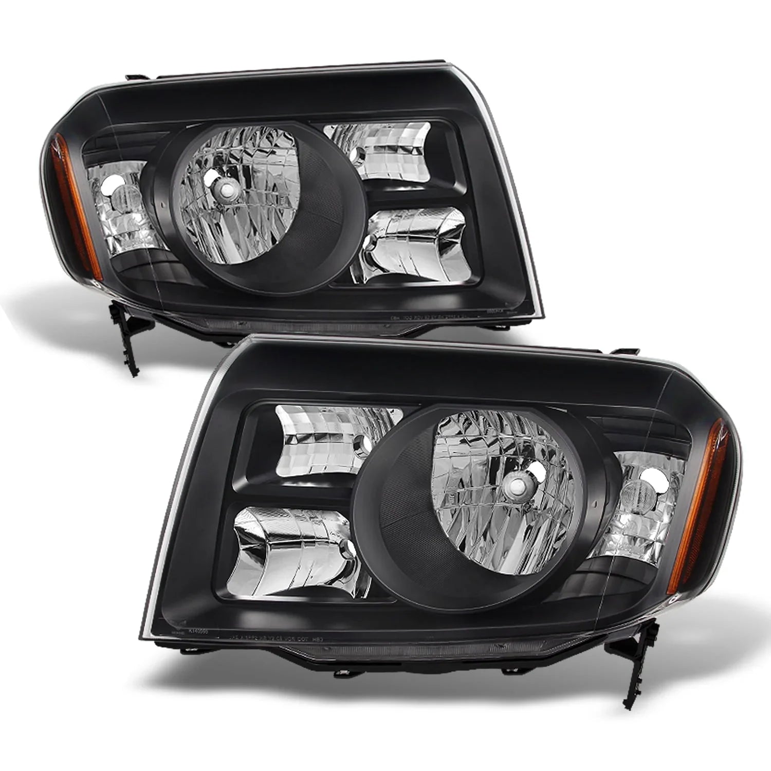 Headlight, Change para Settings do Pilot SUV czarny, Driver Left + Passenger Right