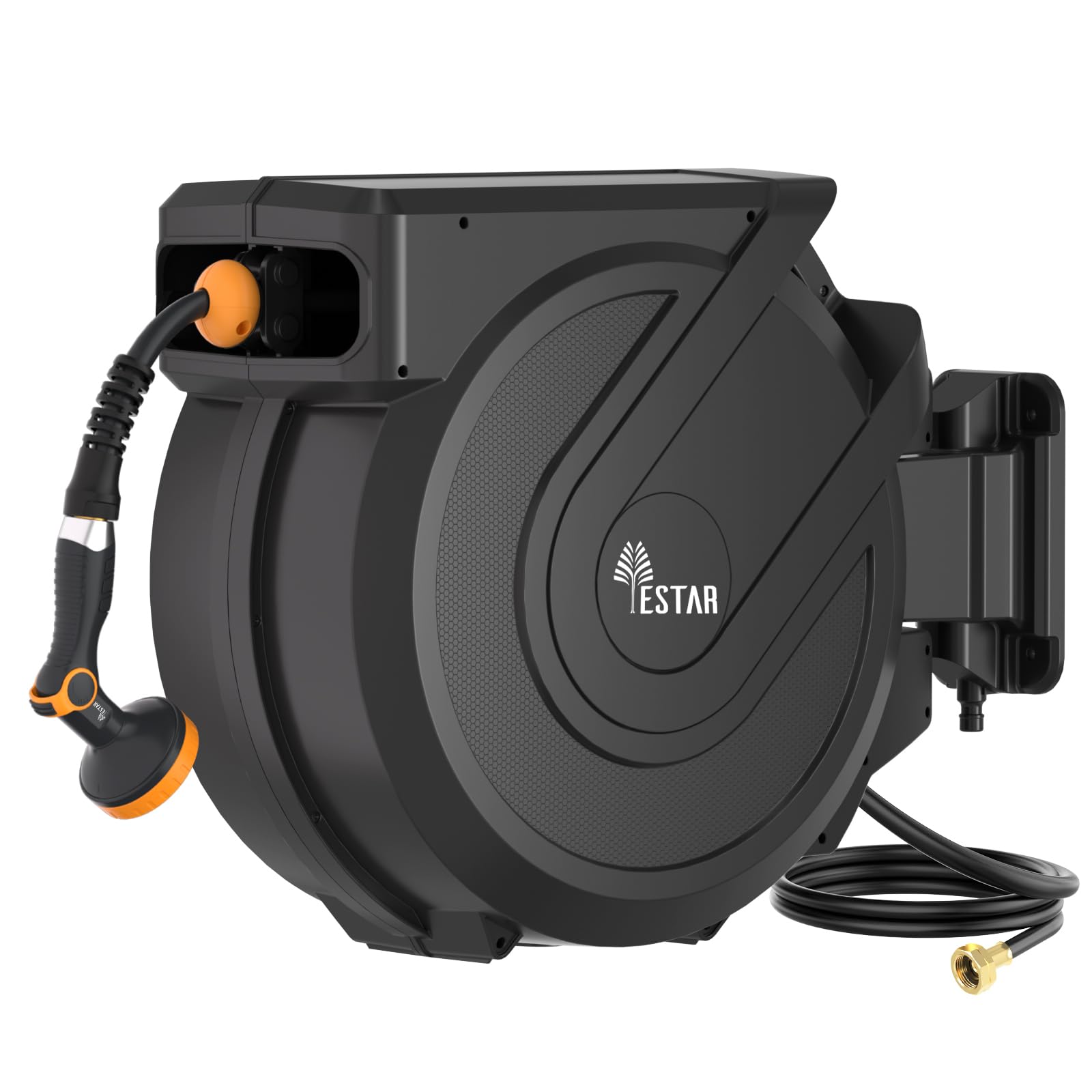 1787587590_jzGaFi1h Ogrodowy wąż Reel, Retractable, 100ft z 10-Function Nozzle