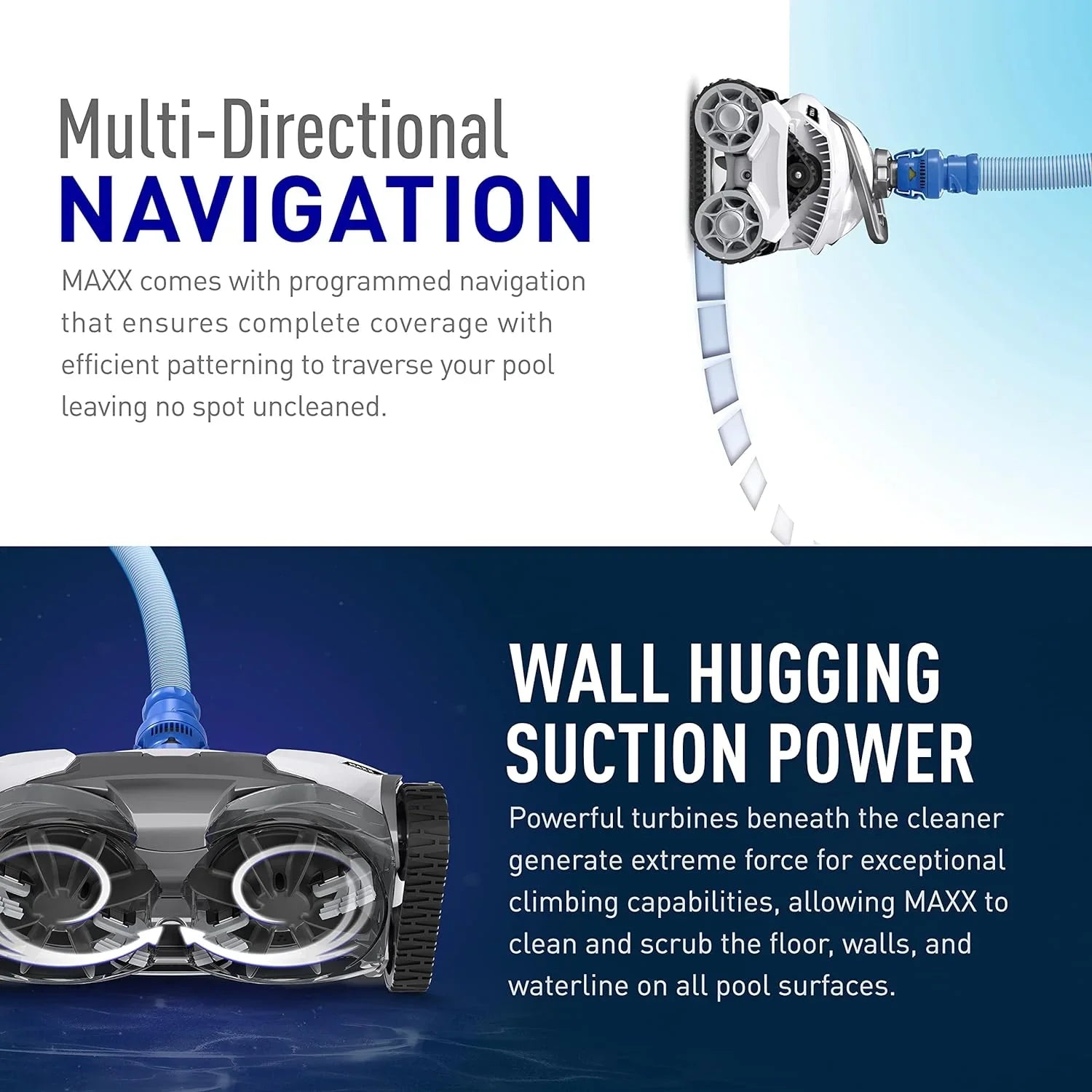 1787595441_8kedFgCi Pool Cleaner - Premium Suction-side Automatic, Designed for All In-ground Pool Surfaces - Smart Navigation, Energy Efficient, Halo Technology for Easy Debris