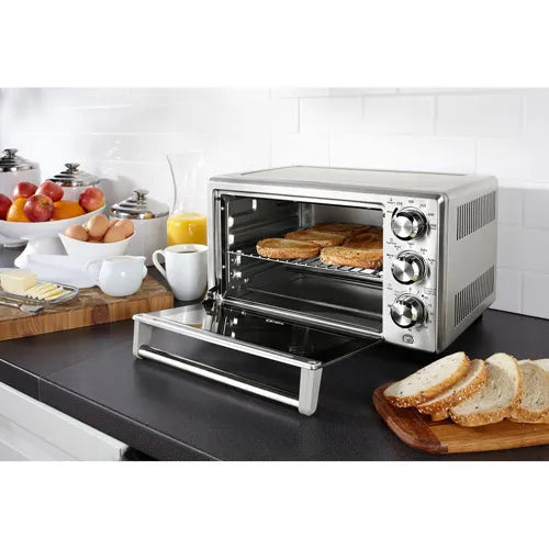 1787597374_VpG2UKAJ Toaster Oven - Countertop Convection - Stainless Steel, Fast Cooking, Adjustable Racks, Family-size Capacity