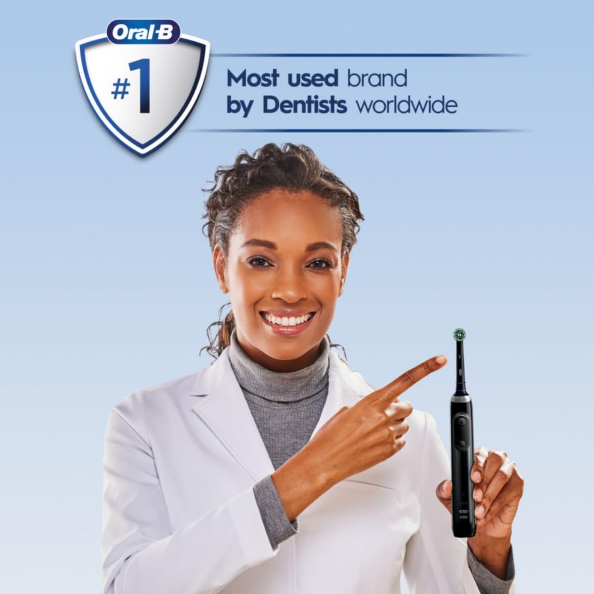 Pro 5000 z Bluetooth elektryczny Toothbrush, czarny