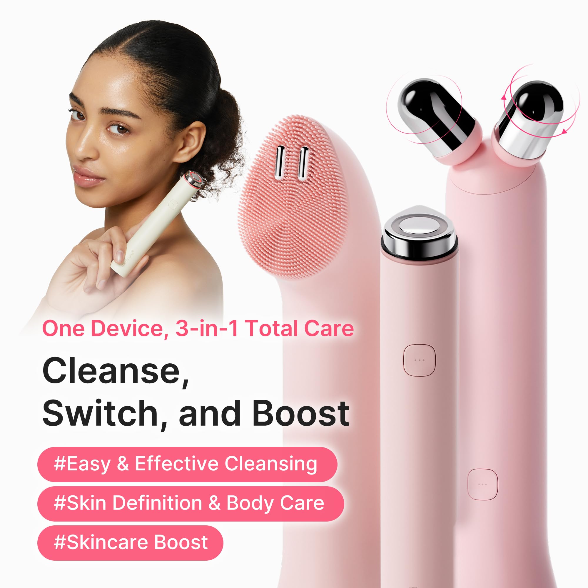 1787599898_J6zwDEGa Booster, mini, Pro Plus Facial Device zestaw, 3-in-1