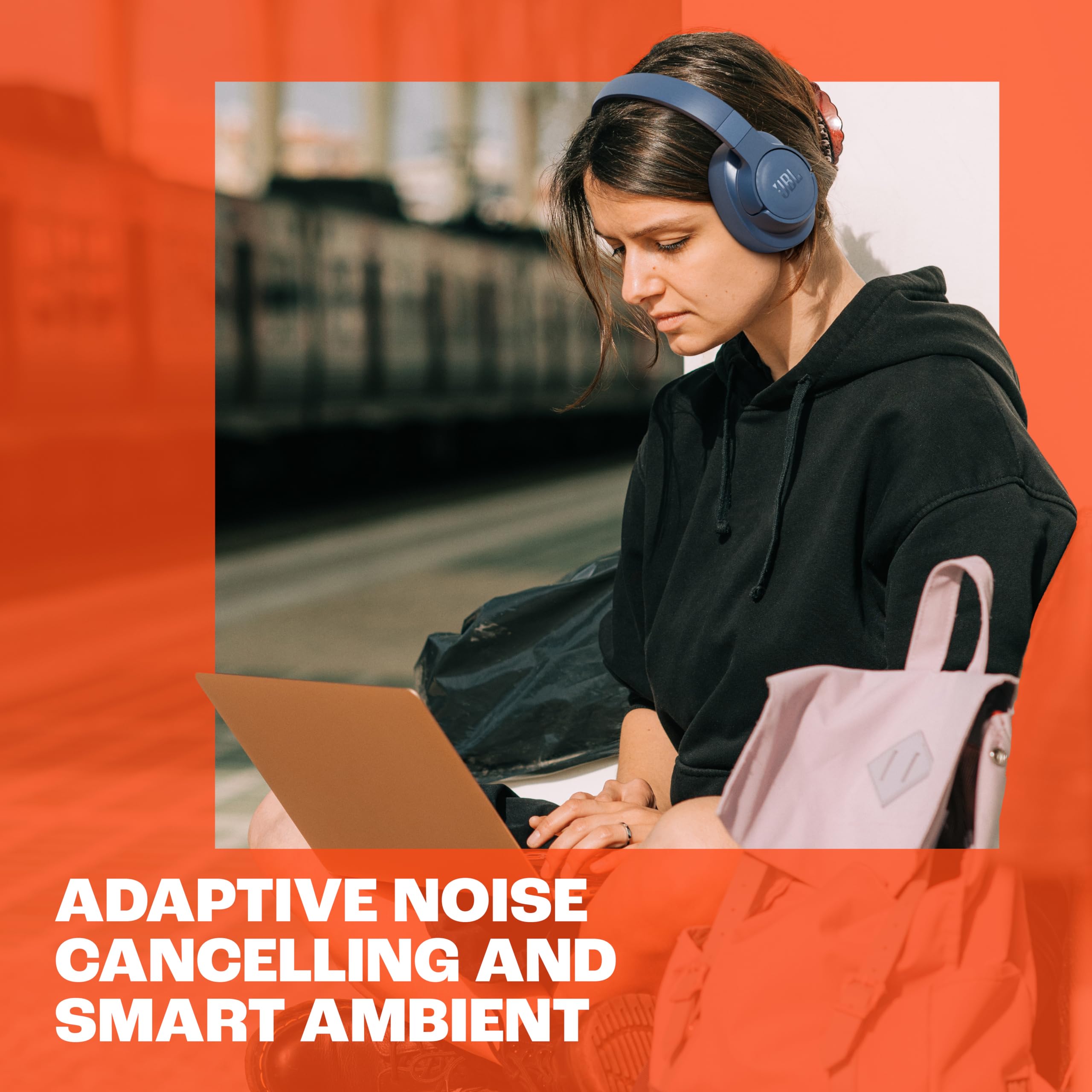 Tune 770NC bezprzewodowy Over-ear Headphones, 70H akumulator