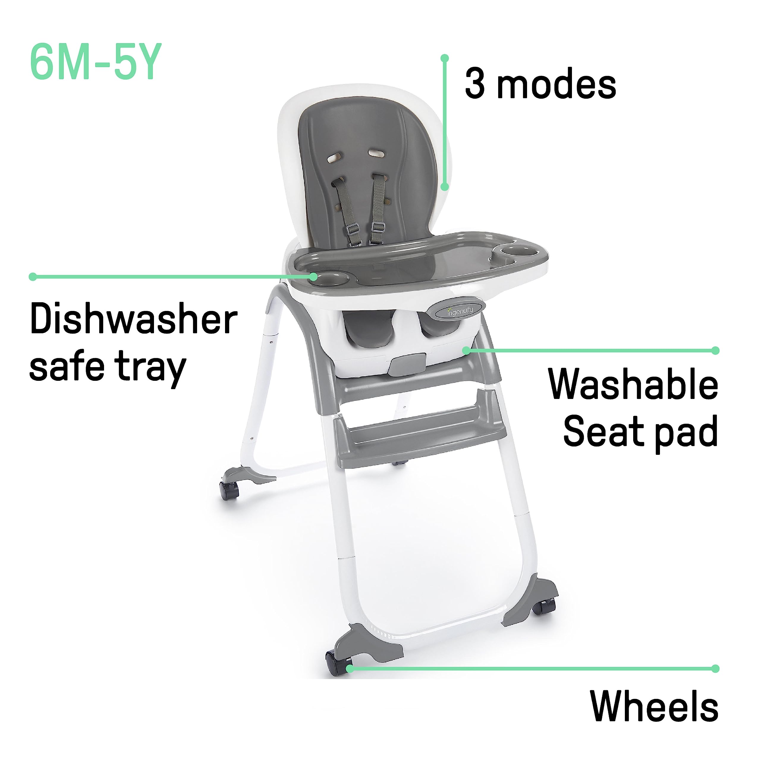 1787603875_xfQZyMn7 Smartclean Trio Elite 3-in-1 Convertible wysoki krzeslo