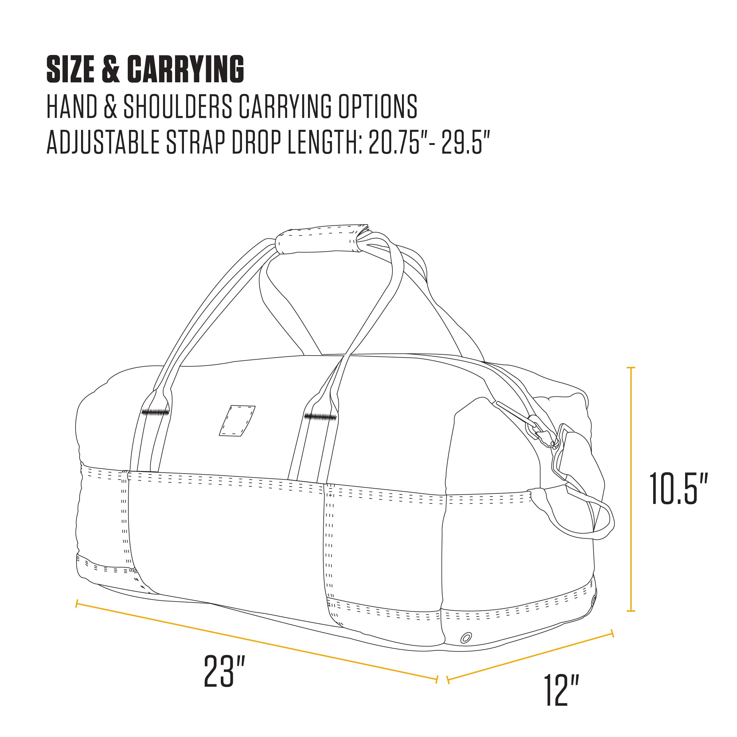 1787611137_nvib7E7N Klasyczny Duffels Heavy-duty 55L torba, do Jobsite i Gym