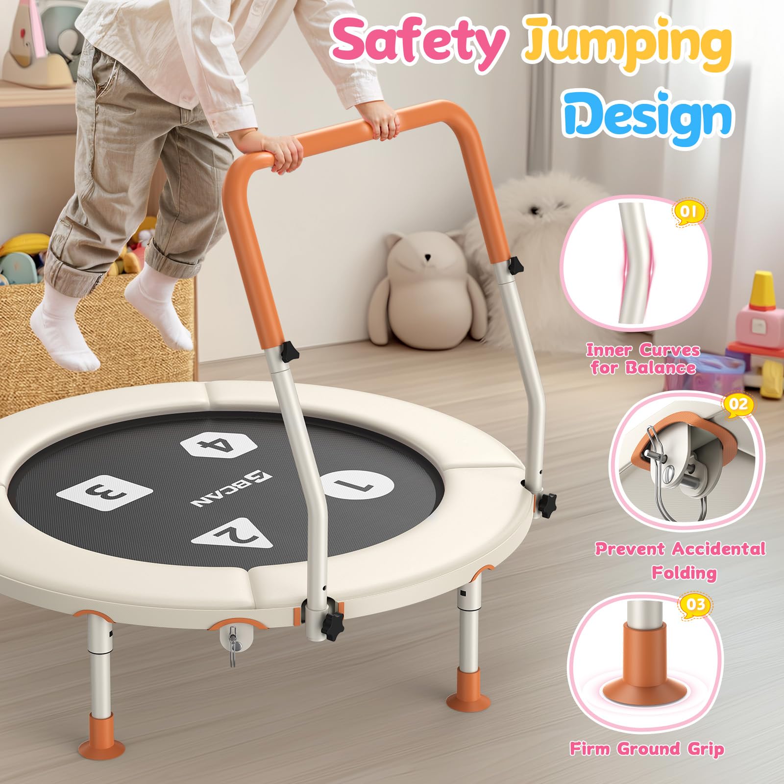 1787612761_KXrzsKR0 BT1 36-cali Toddler Trampoline, As mini trampolina