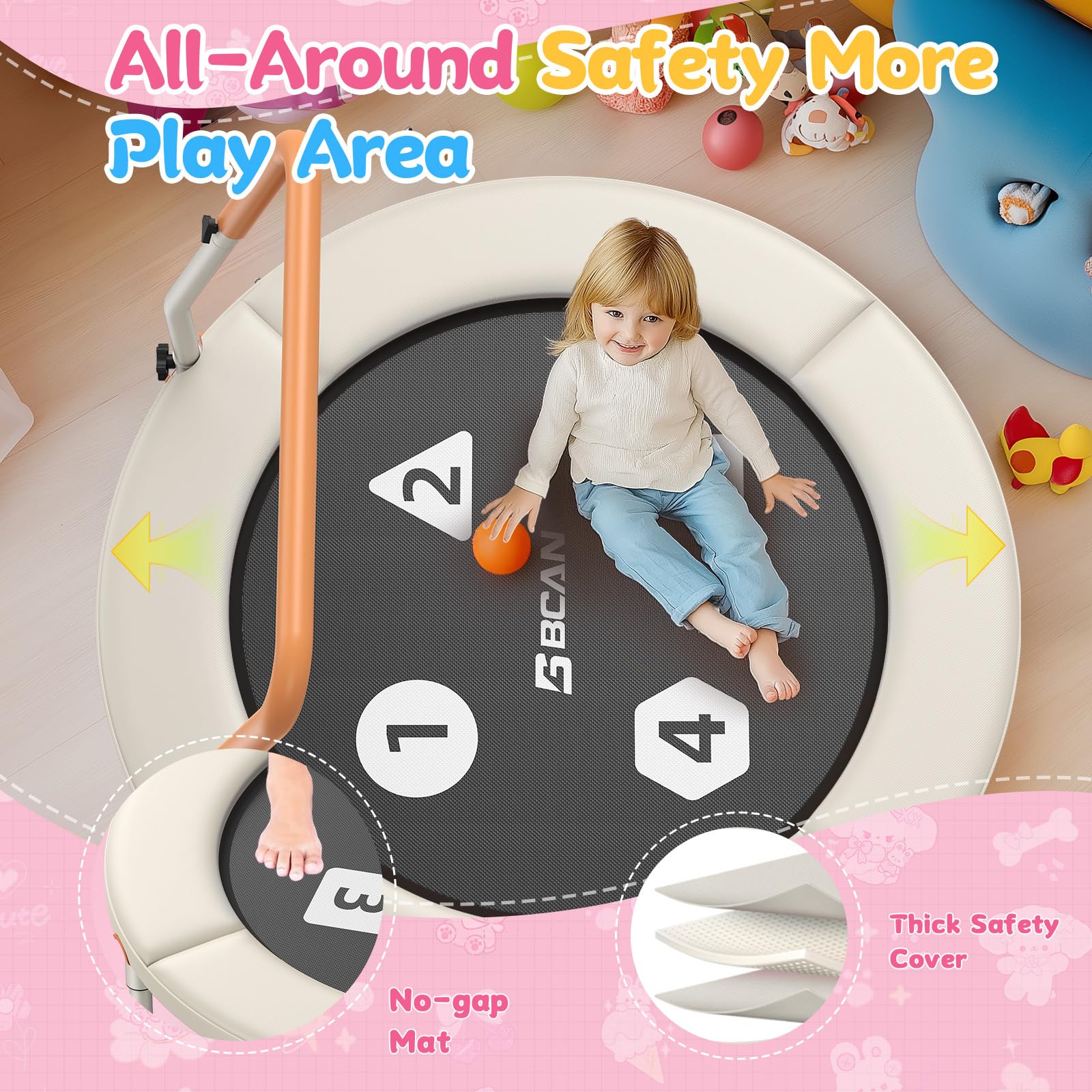 1787612768_63zEgR4c BT1 36-cali Toddler Trampoline, As mini trampolina