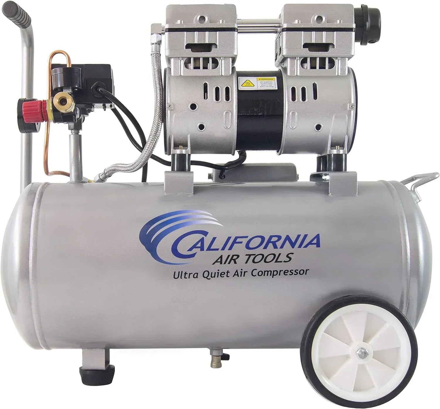 1787614805_h33LtO0u Powietrza narzędzia 8010 Ultra cichy Oil-free powietrza kompresor, 1.0 HP, 8 galon, 120 PSI, 60 Db Noise Level