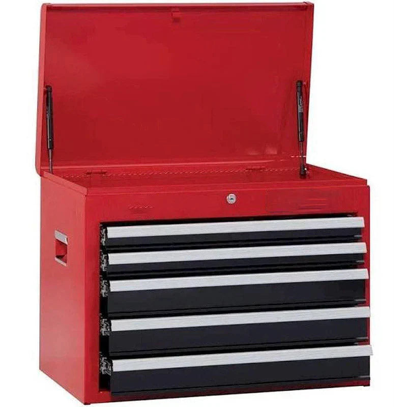 Narzędzie Chest, 2000 26-w W X 19.75-w H 5-szuflada stal, (czerwony)