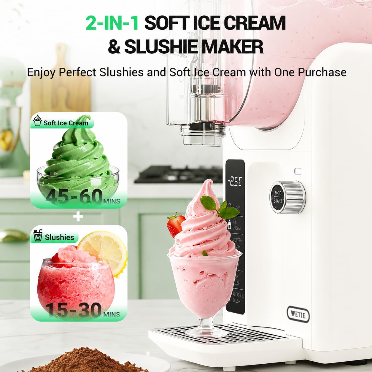 Slushie maszyna z 82oz Frozen Drink Maker