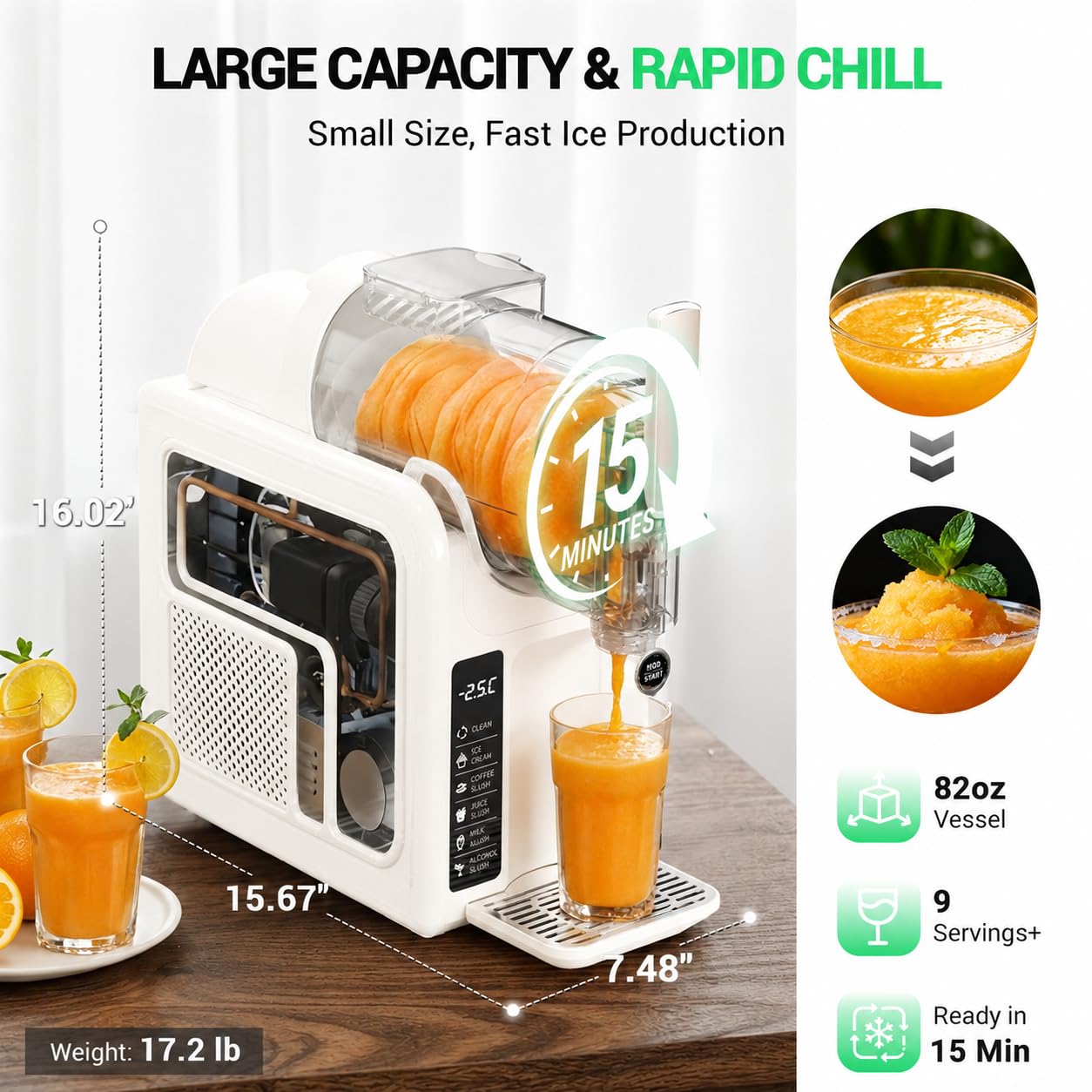 Slushie maszyna z 82oz Frozen Drink Maker