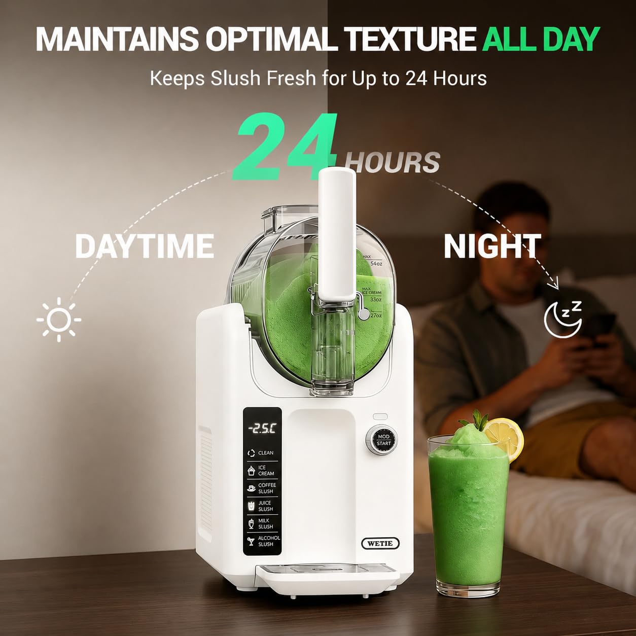 Slushie maszyna z 82oz Frozen Drink Maker