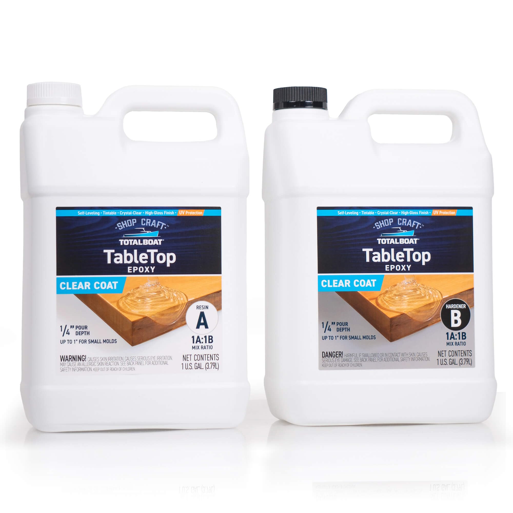 1787621721_ou1v59WH Stol, Top Epoxy Resin zestaw, 2 galon wysoki Gloss