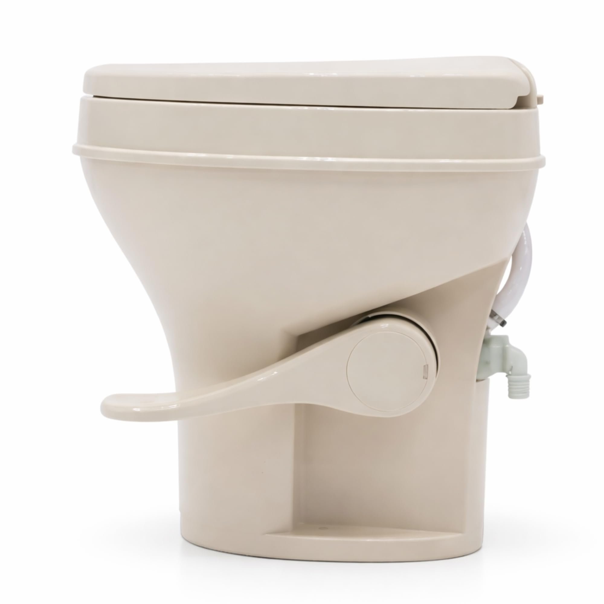1787625711_zyhfreI6 Bone RV Toilet, Residential wysokość, Gravity Flush, miękki Close siedzisko