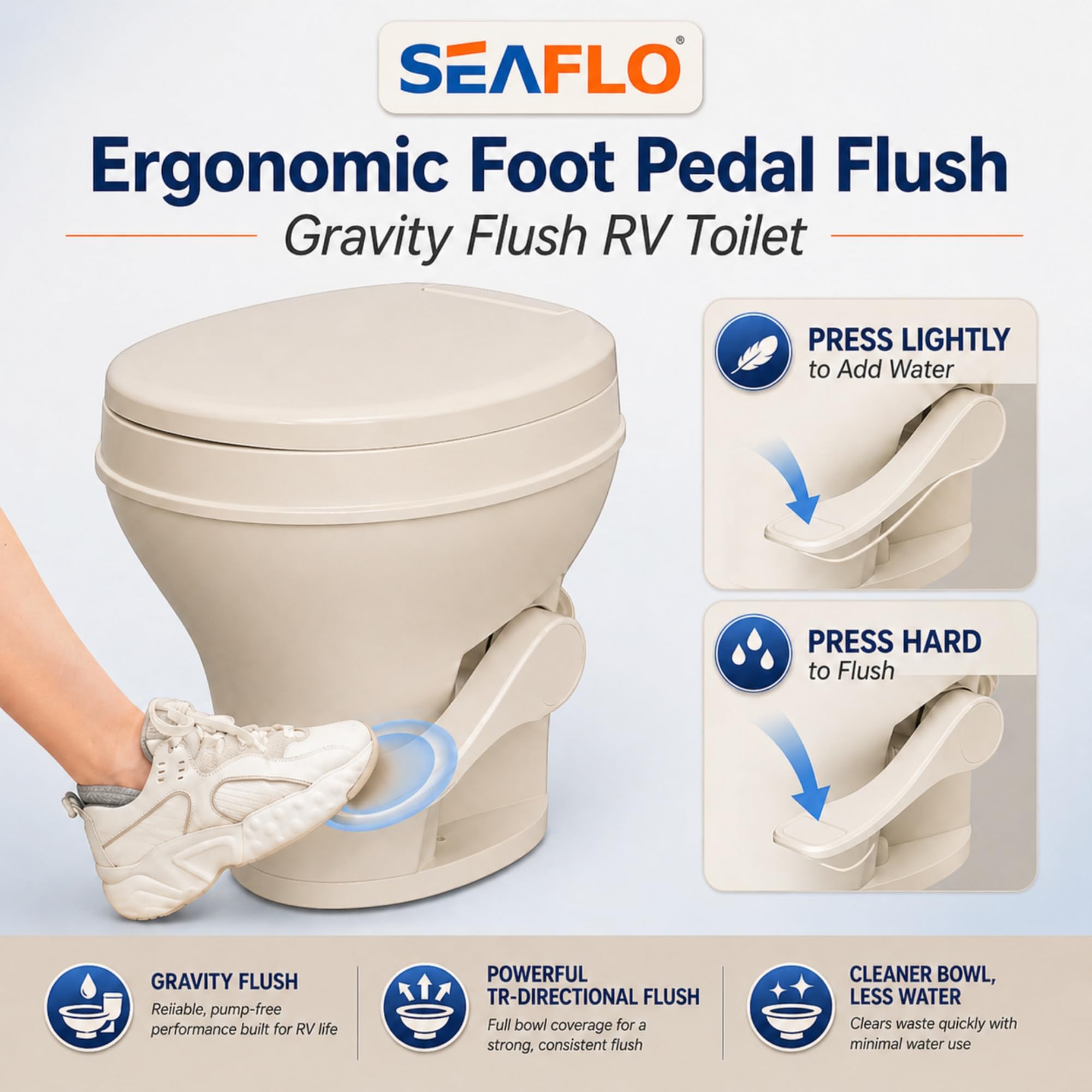 1787625740_epWpumVx Bone RV Toilet, Residential wysokość, Gravity Flush, miękki Close siedzisko