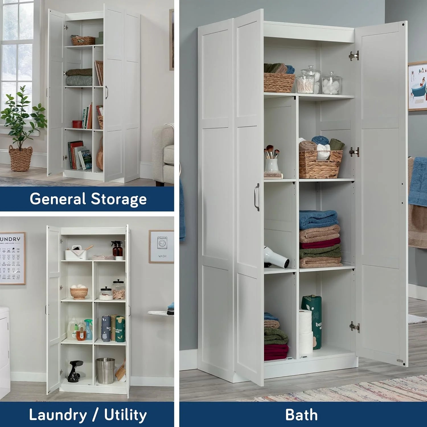 1787626047_3f81OnVQ Select magazynowy szafka, biały Finish Pantry Cabinets