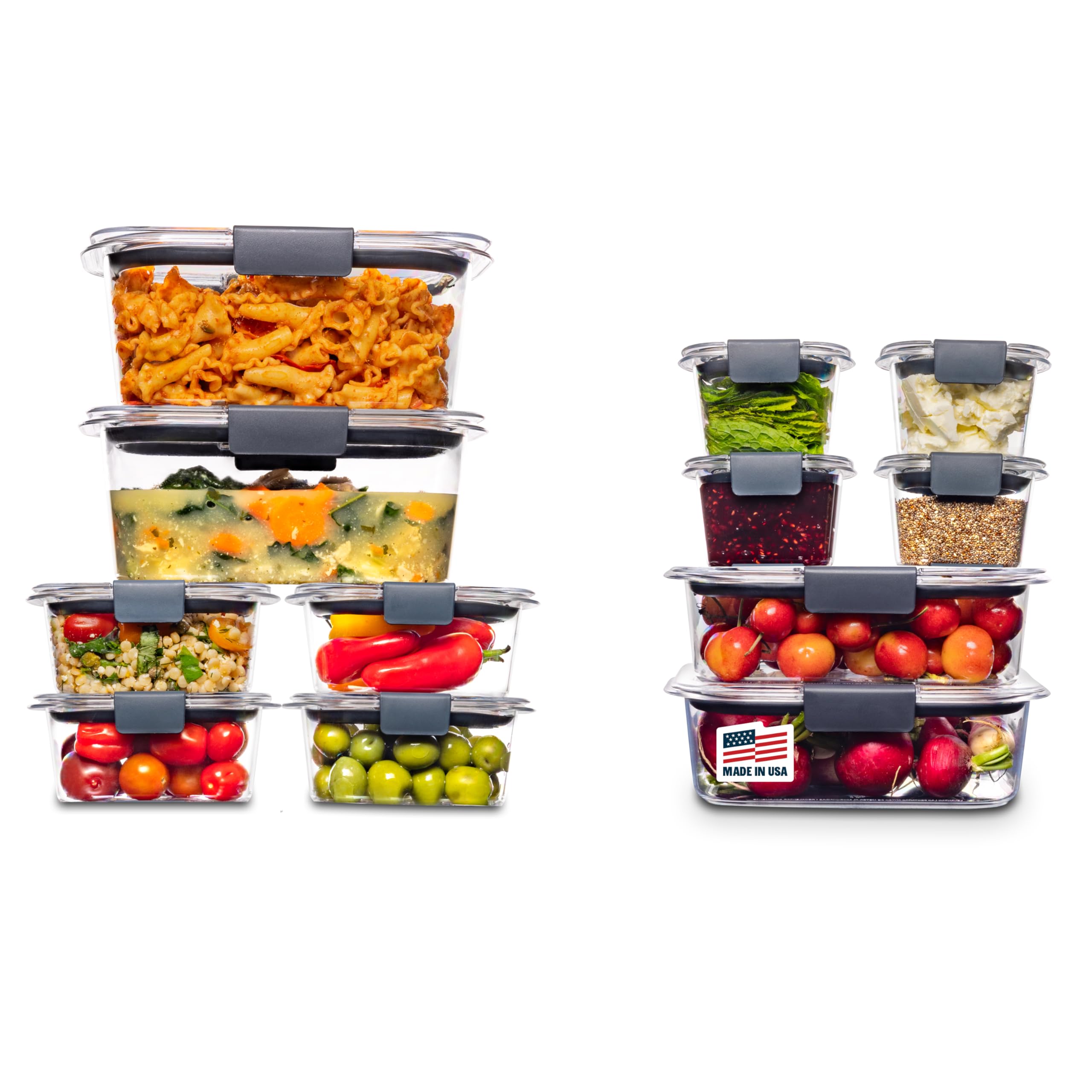 1787626589_1Zle3DOQ Żywności, Brilliance Bpa-free Airtight, magazynowy zestaw, 24-elementowy