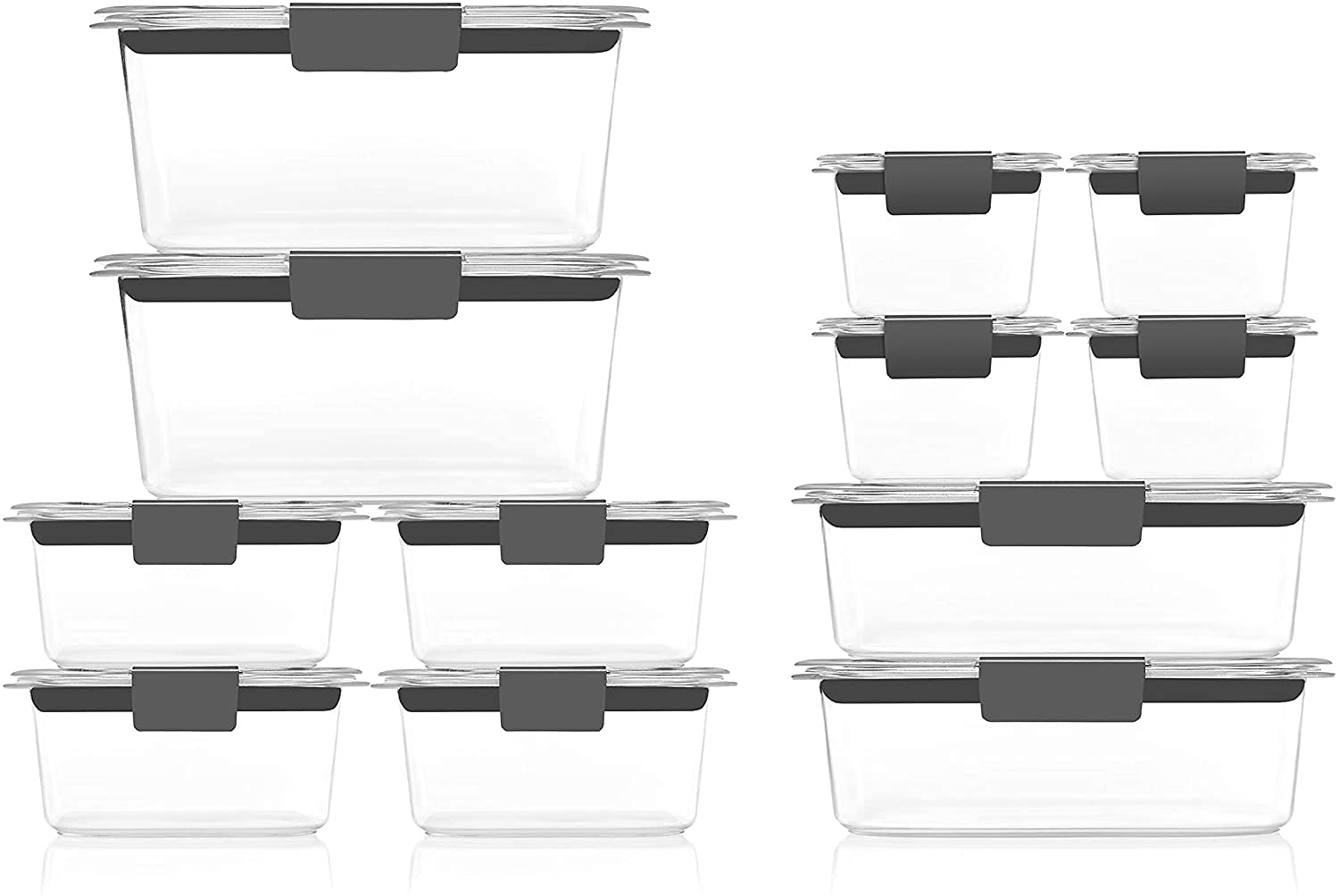1787626593_Tb056Bf1 Żywności, Brilliance Bpa-free Airtight, magazynowy zestaw, 24-elementowy
