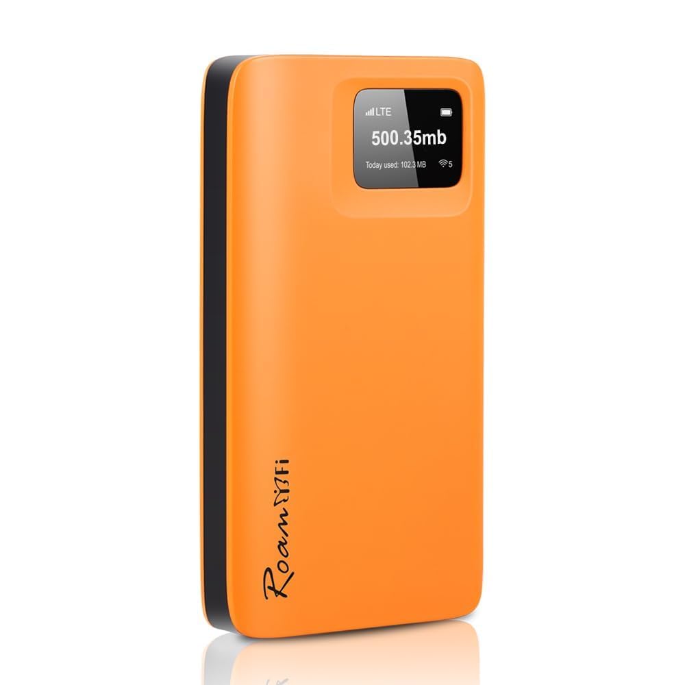 Roamwifi 4G LTE przenośny Hotspot frezarka, 10GB Data