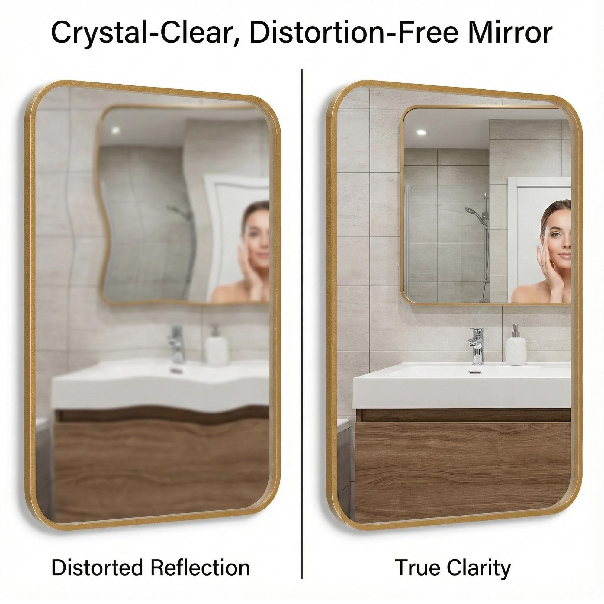 1787629257_zRZPeNMM Vanity, Antique złoty Rounded Rectangle łazienkowy, Mirrors