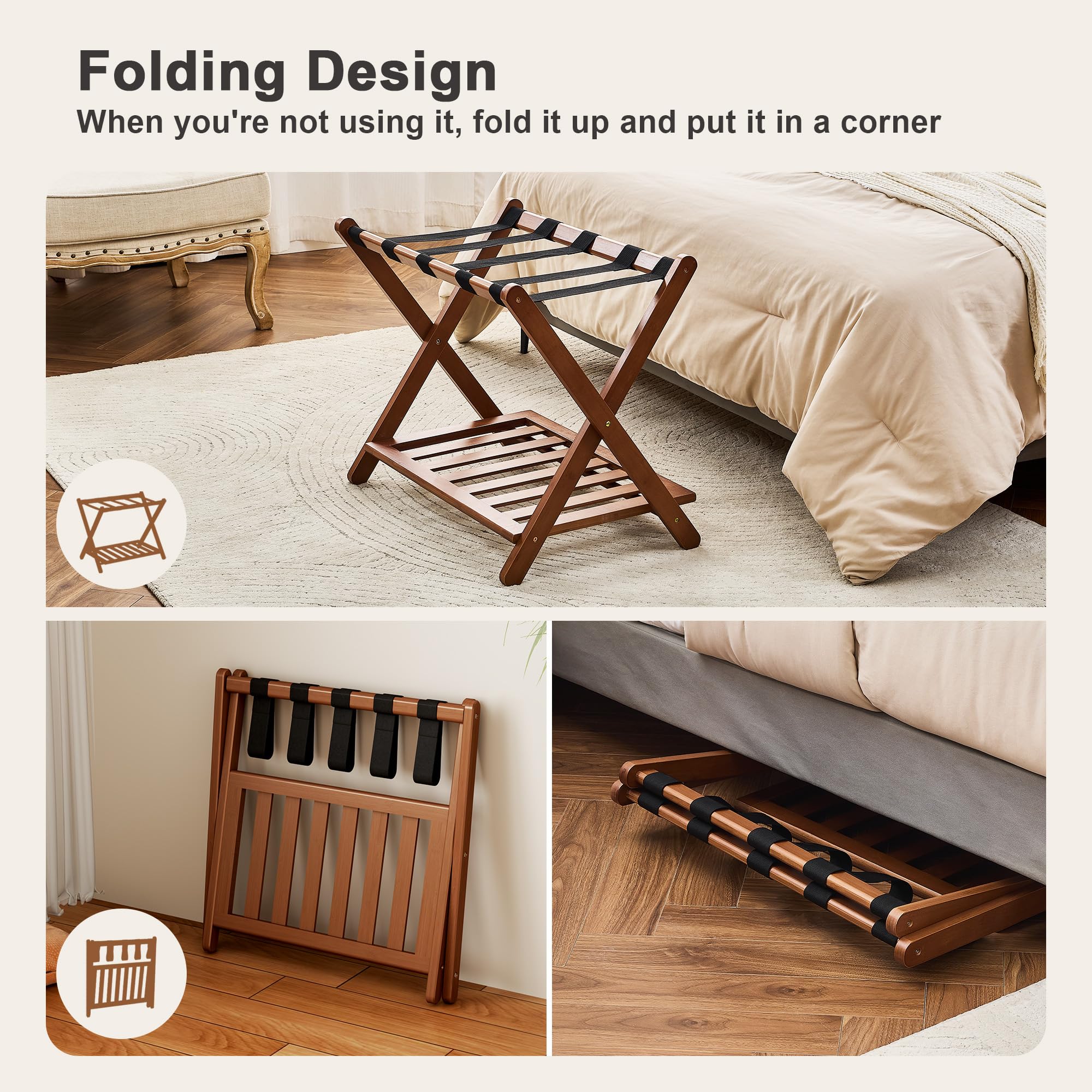 1787631524_tdZihD8M Bagaz, Walnut Finish, Racks zestaw 2 z magazynowy półka