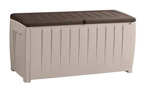 1787631791_DqyzoDY6 Container, Novel plastik platforma magazynowy, skrzynka zewnętrzny tarasowy meble 90 Gal, brązowy