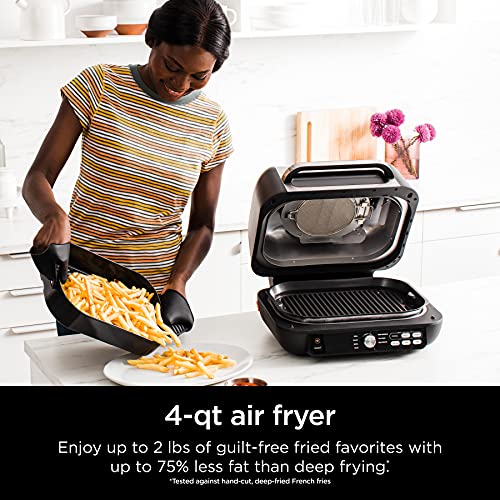 1787632268_uaosmGZc griddle - IG651 Foodi Smart XL Pro 7 in 1 Indoor Grill/, Combo - Use Opened or Closed, Air Fry, Dehydrate and More, Pro Power Grate, Flat Top