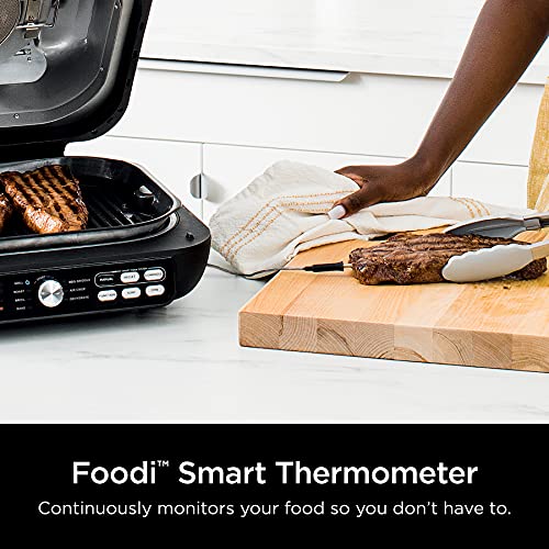 1787632286_JgKY43Ut griddle - IG651 Foodi Smart XL Pro 7 in 1 Indoor Grill/, Combo - Use Opened or Closed, Air Fry, Dehydrate and More, Pro Power Grate, Flat Top