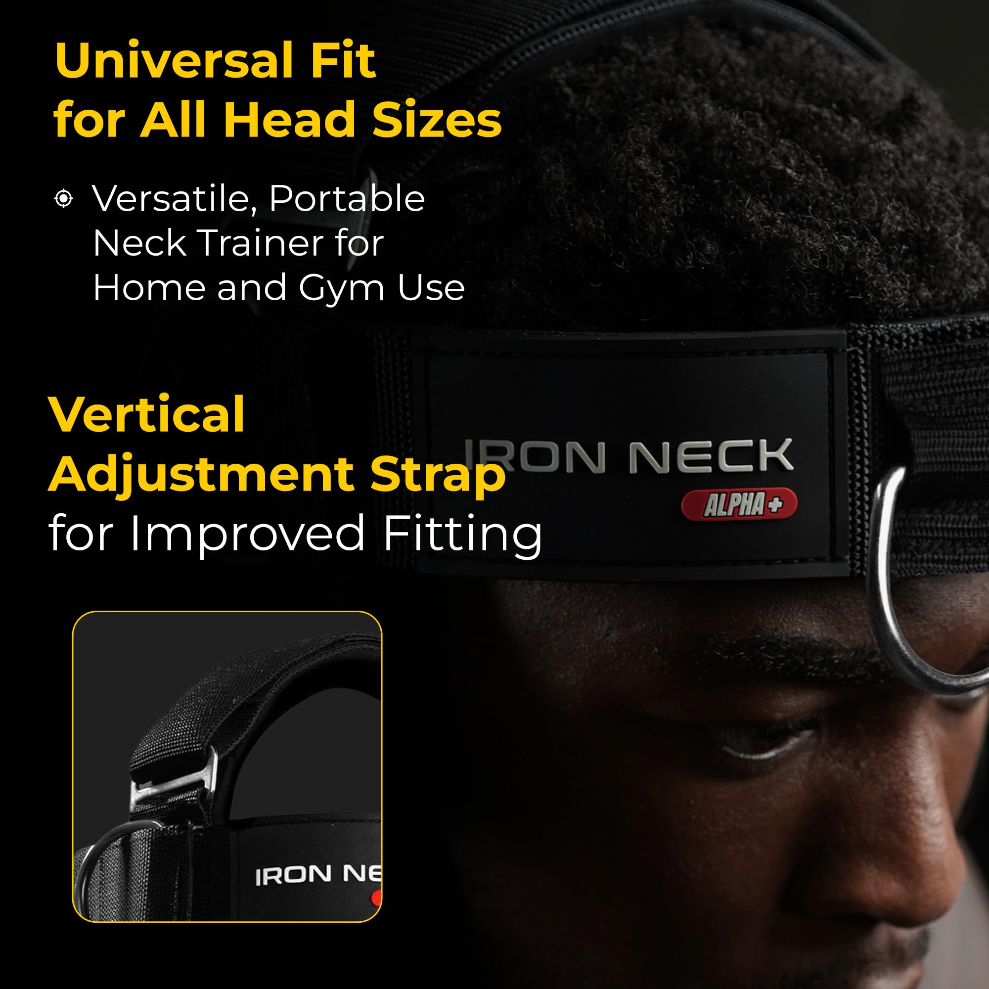 1787639329_ZtRqqrOo Żelazko Neck Versatile Neck Exerciser i Strengthener z Head Harness