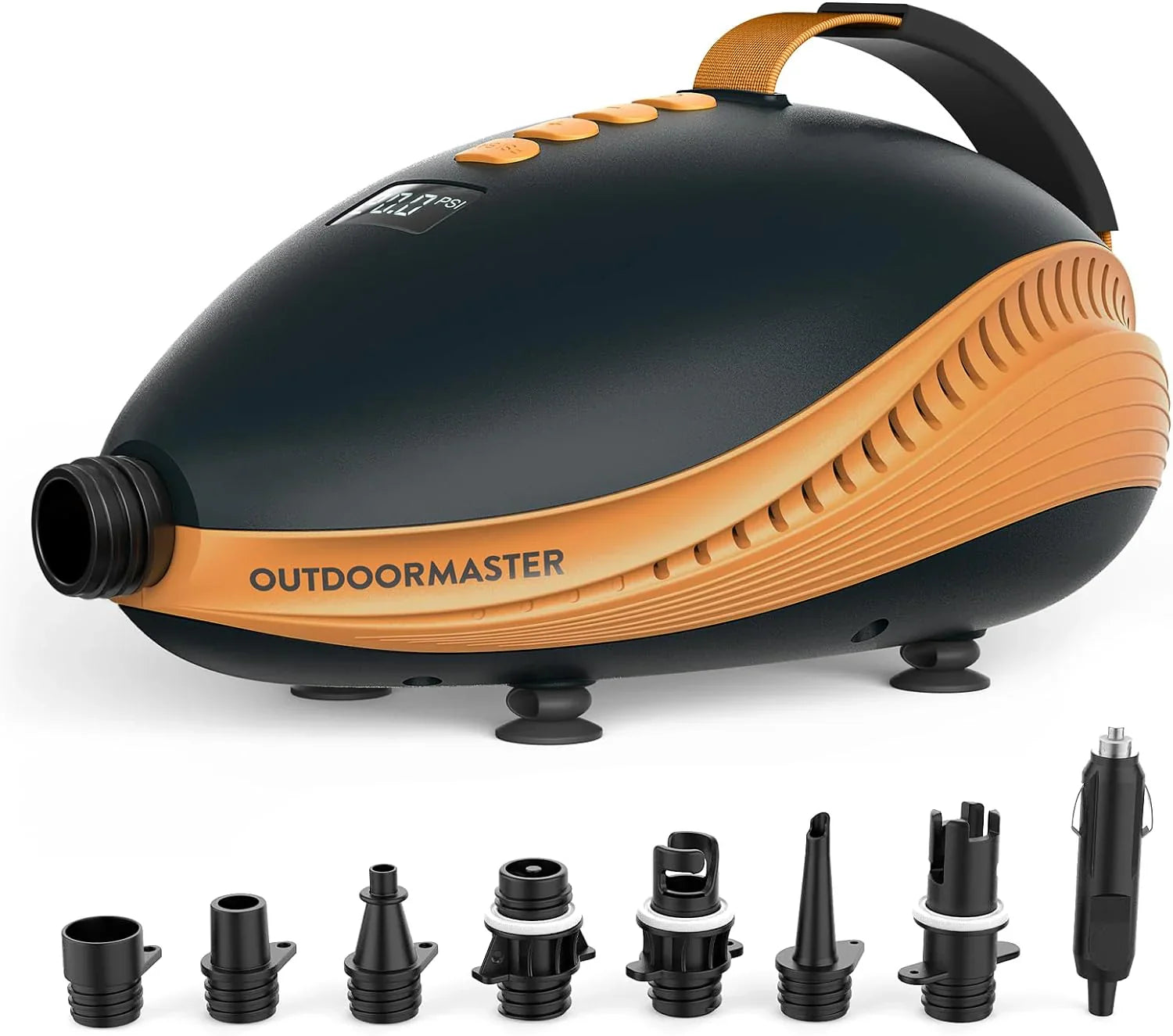 1787641662_SMqU5voG Paddle Board - High Pressure, Pump Electric Dolphin -quick Portable SUP Air Pump - Auto-off and 12V DC Car Connector Electric Pump for Inflatable Stand Up