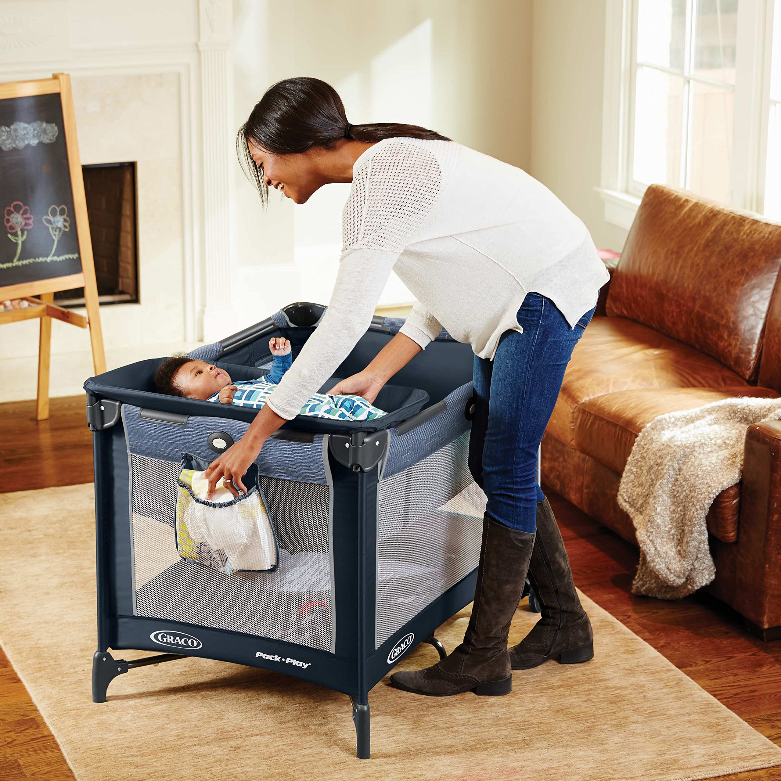 1787642791_bg3q5K01 Pakiet i zabawa Simple Solutions Playard, kamera