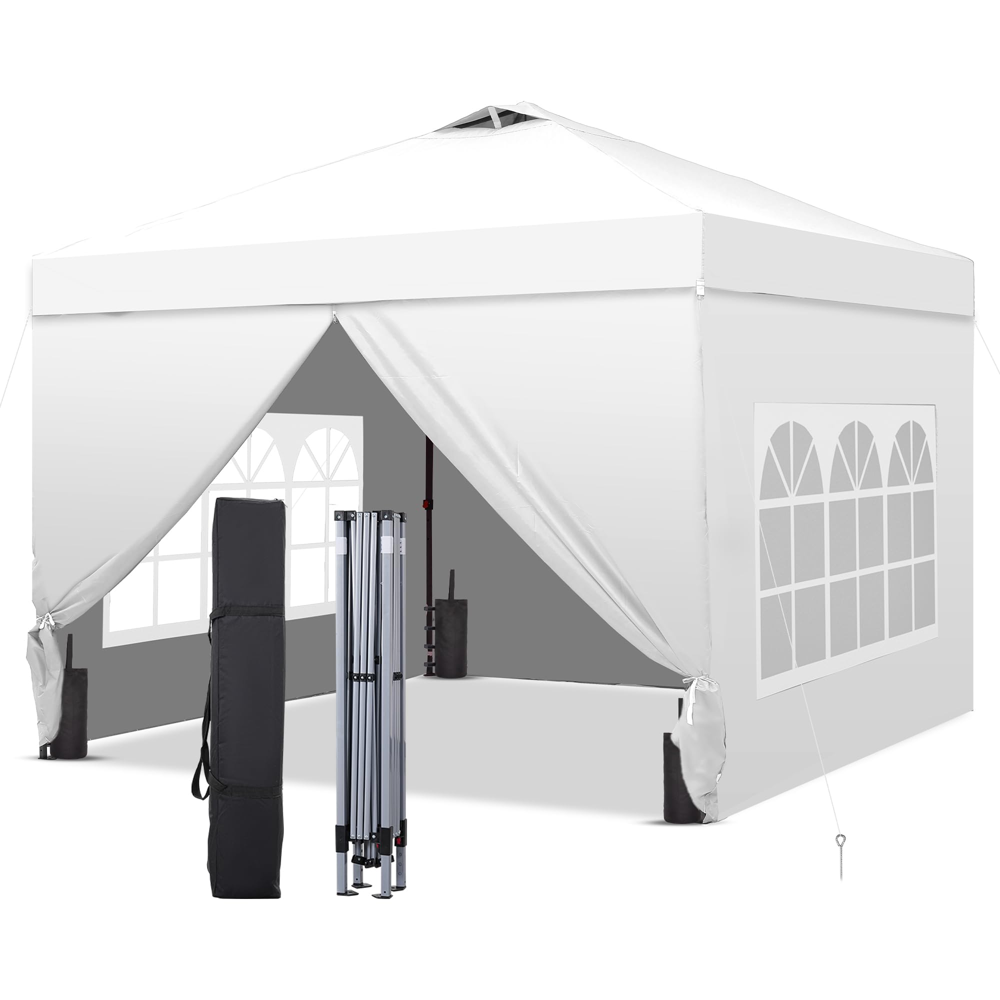 1787644016_0eOzWjyC Zadaszenie, 10 X 10 Pop Up, namiot z 4 Sidewalls