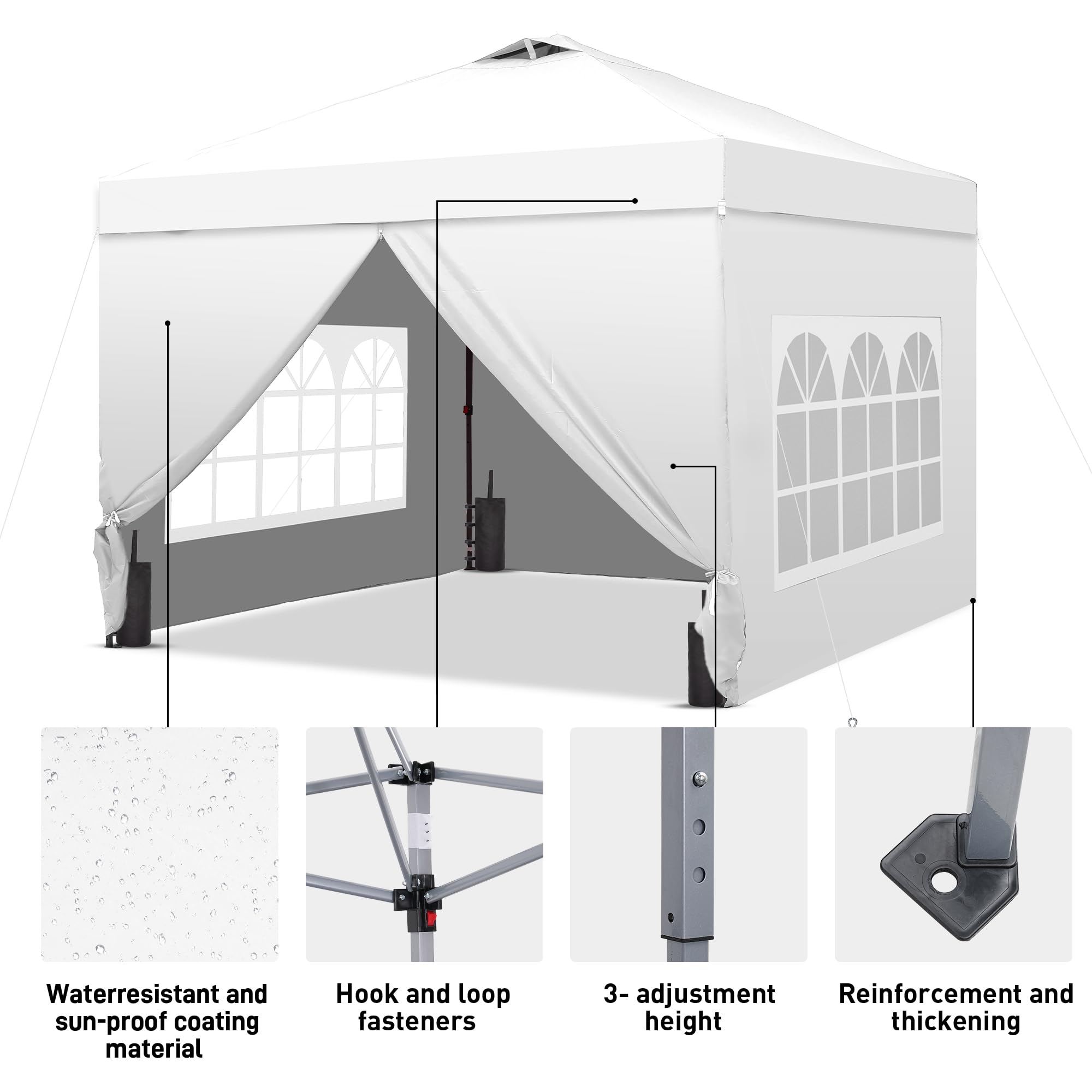 1787644019_YeoOy4Jr Zadaszenie, 10 X 10 Pop Up, namiot z 4 Sidewalls