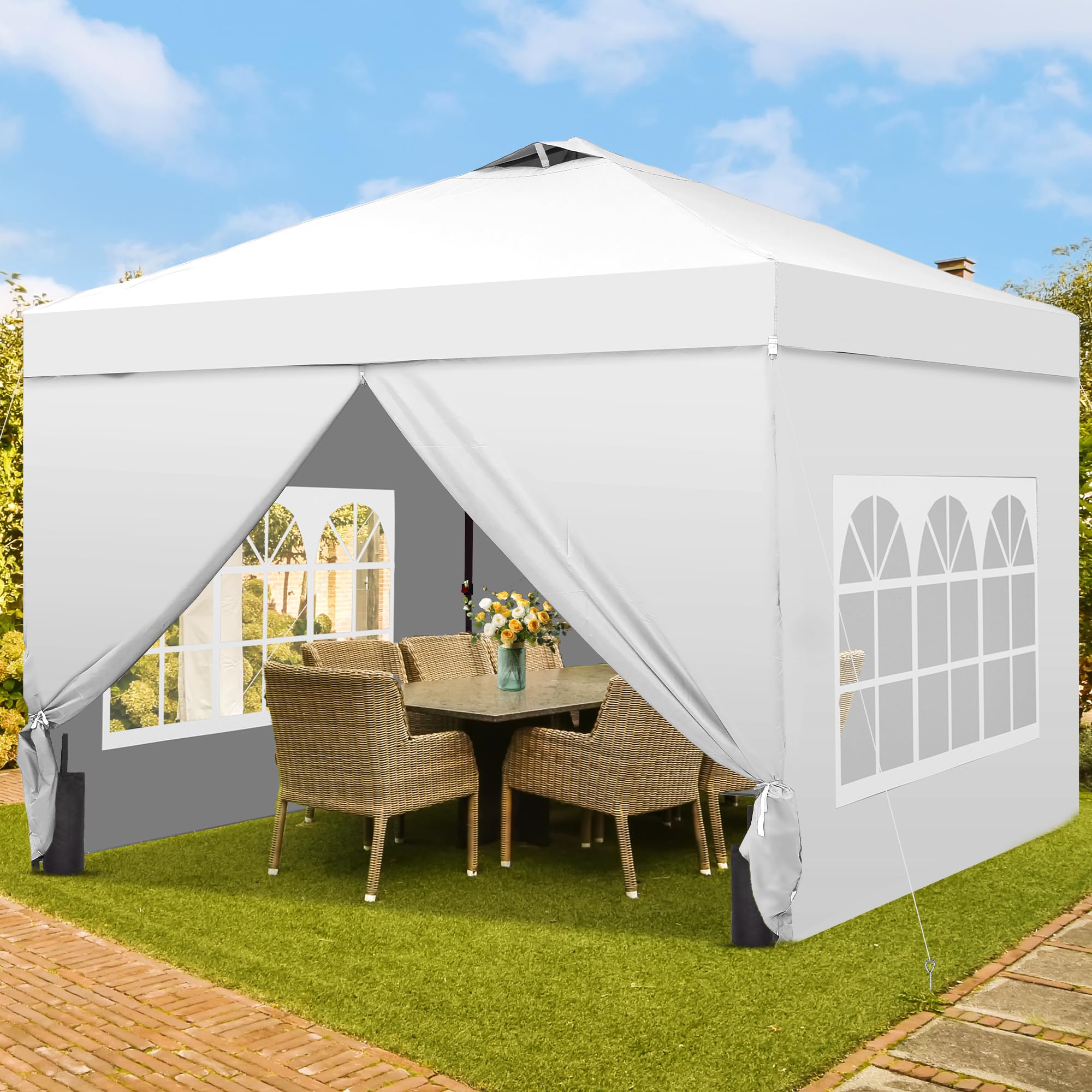 1787644038_wnCC1hGS Zadaszenie, 10 X 10 Pop Up, namiot z 4 Sidewalls
