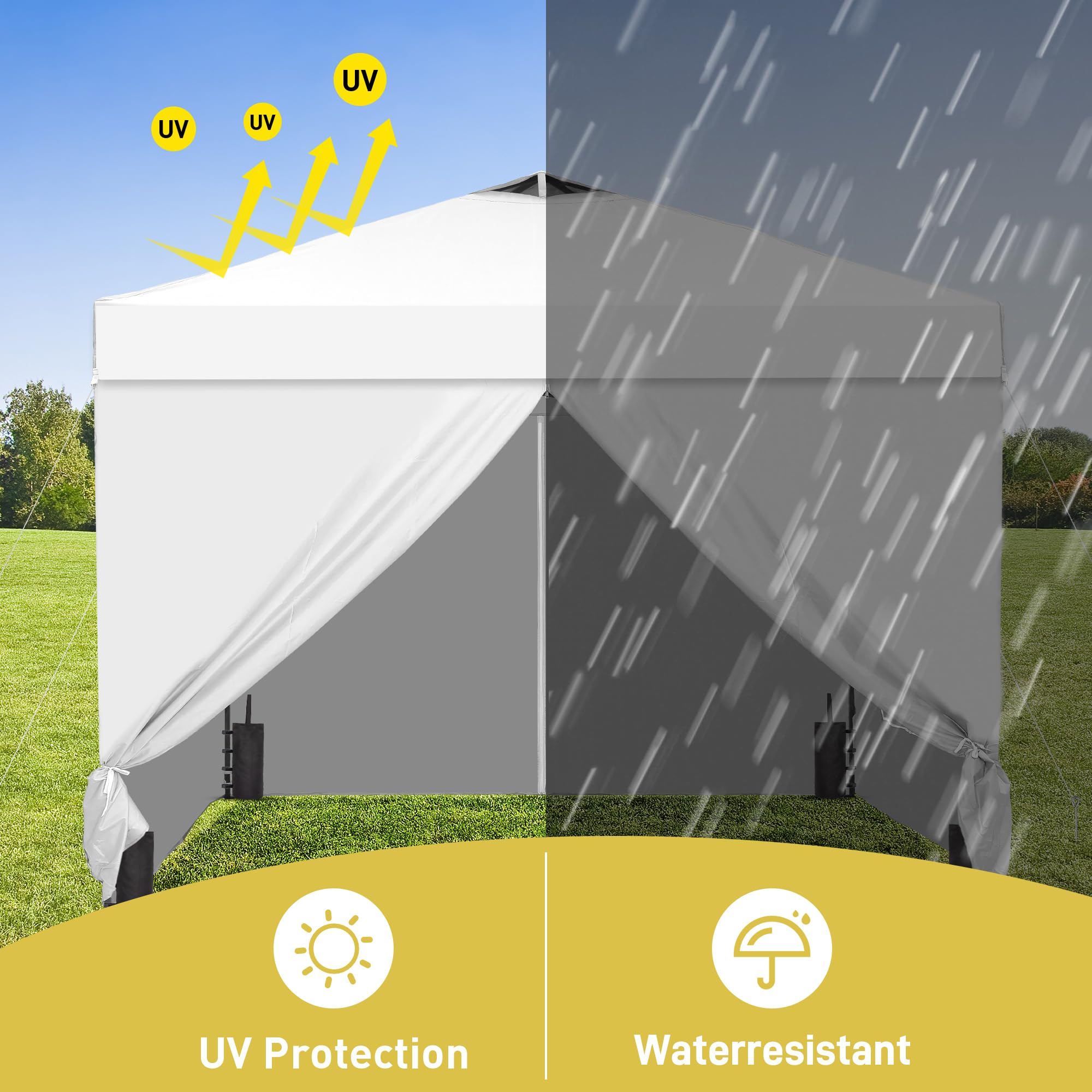 1787644048_vNd1kW8g Zadaszenie, 10 X 10 Pop Up, namiot z 4 Sidewalls