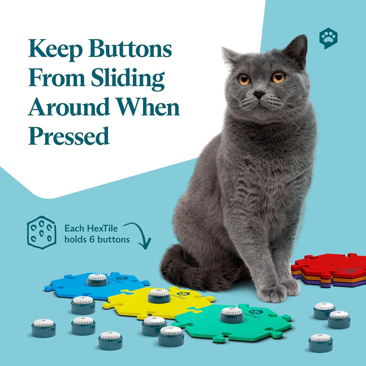 1787645185_6S4yzQQd Speak Up Key Vocab zestaw, 12 Recordable Training Buttons