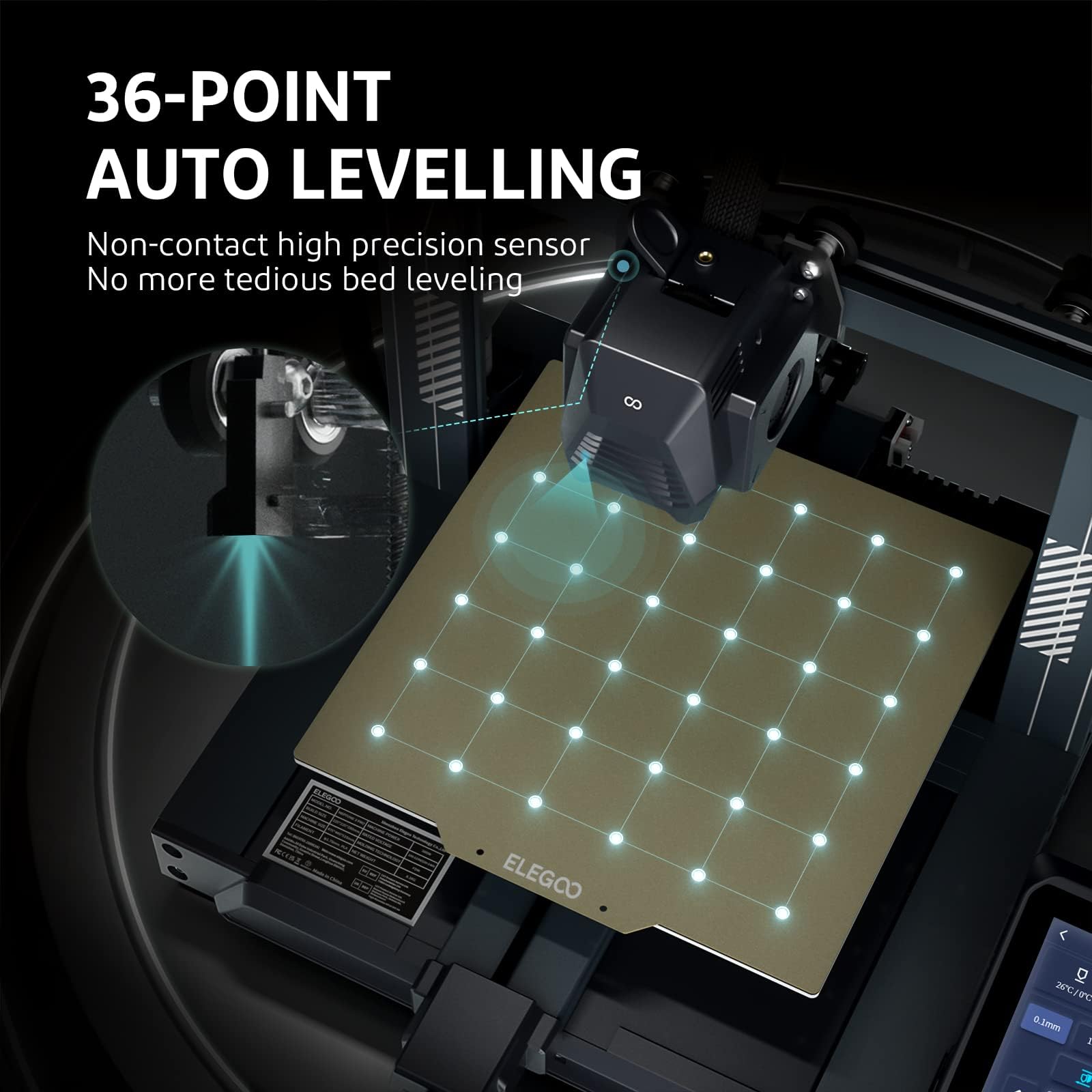Neptune 3 Pro 3D drukarka, samochodowy Leveling i Direct napęd