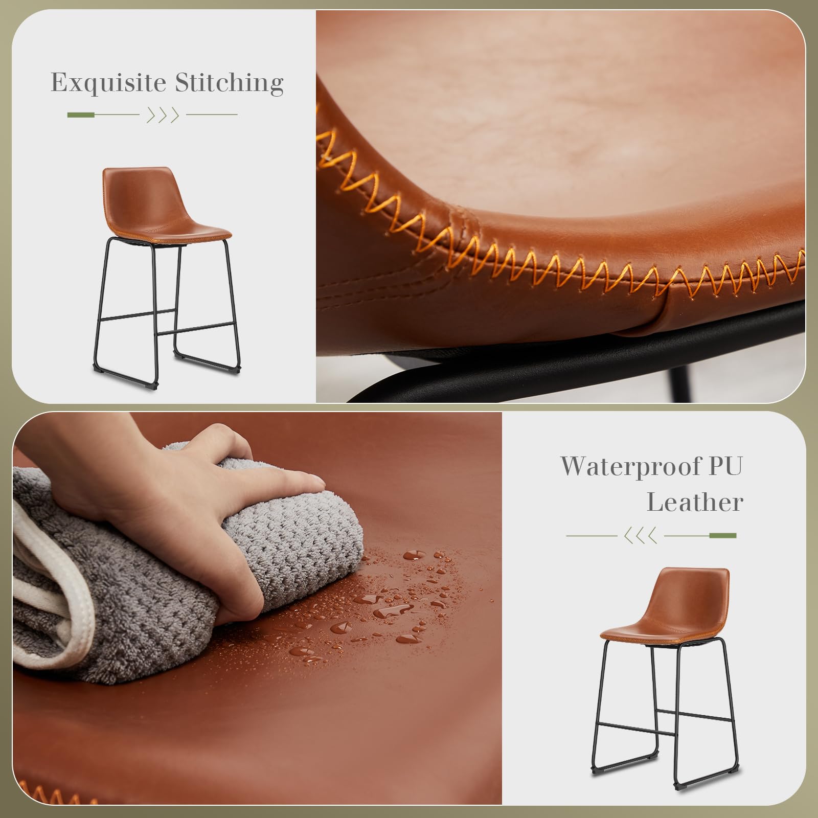 1787647363_RdllJvVt Cali nowoczesny Faux skora Bar Stools, 4, zestaw 26