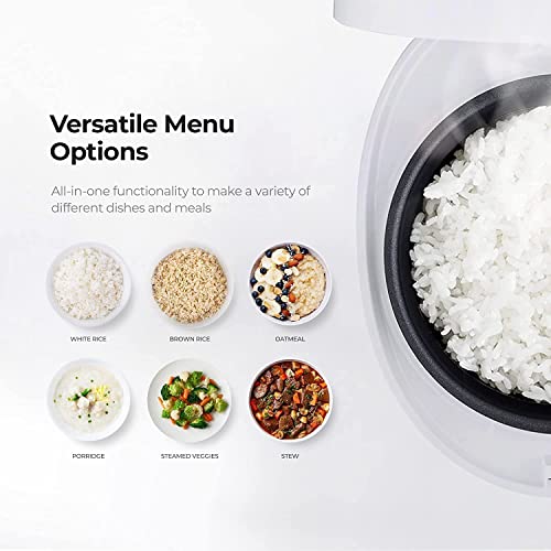 1787648989_HItAXVub Rice kuchenka, 6-kubek (uncooked) Micom, nieprzywierający Inner Pot, biały