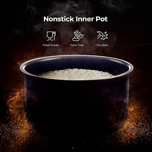 1787648997_gfdqbmGG Rice kuchenka, 6-kubek (uncooked) Micom, nieprzywierający Inner Pot, biały