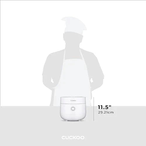 1787649002_HArJKMol Rice kuchenka, 6-kubek (uncooked) Micom, nieprzywierający Inner Pot, biały