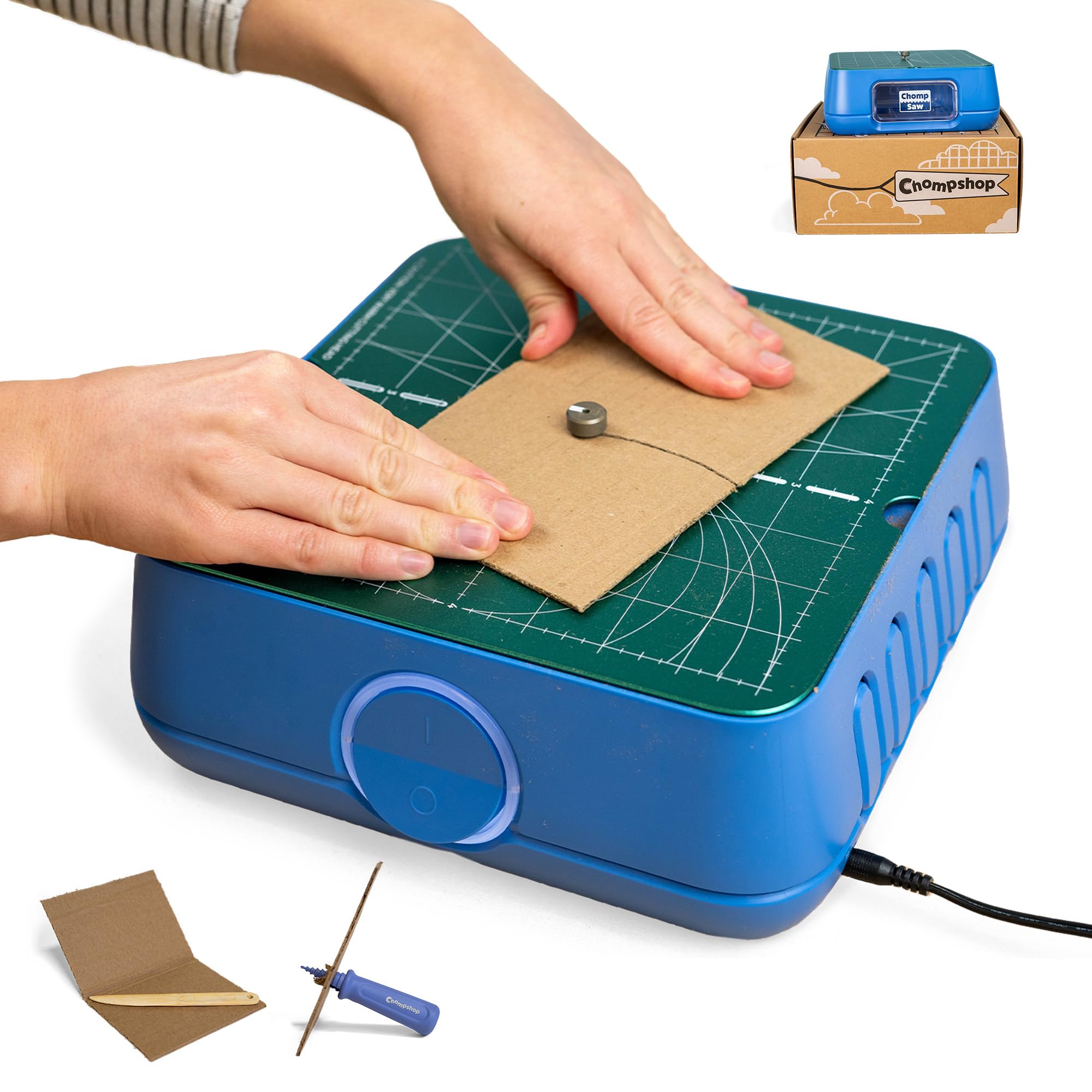 Inc. Chompsaw z Kid-safe Cardboard Cutting narzędzie