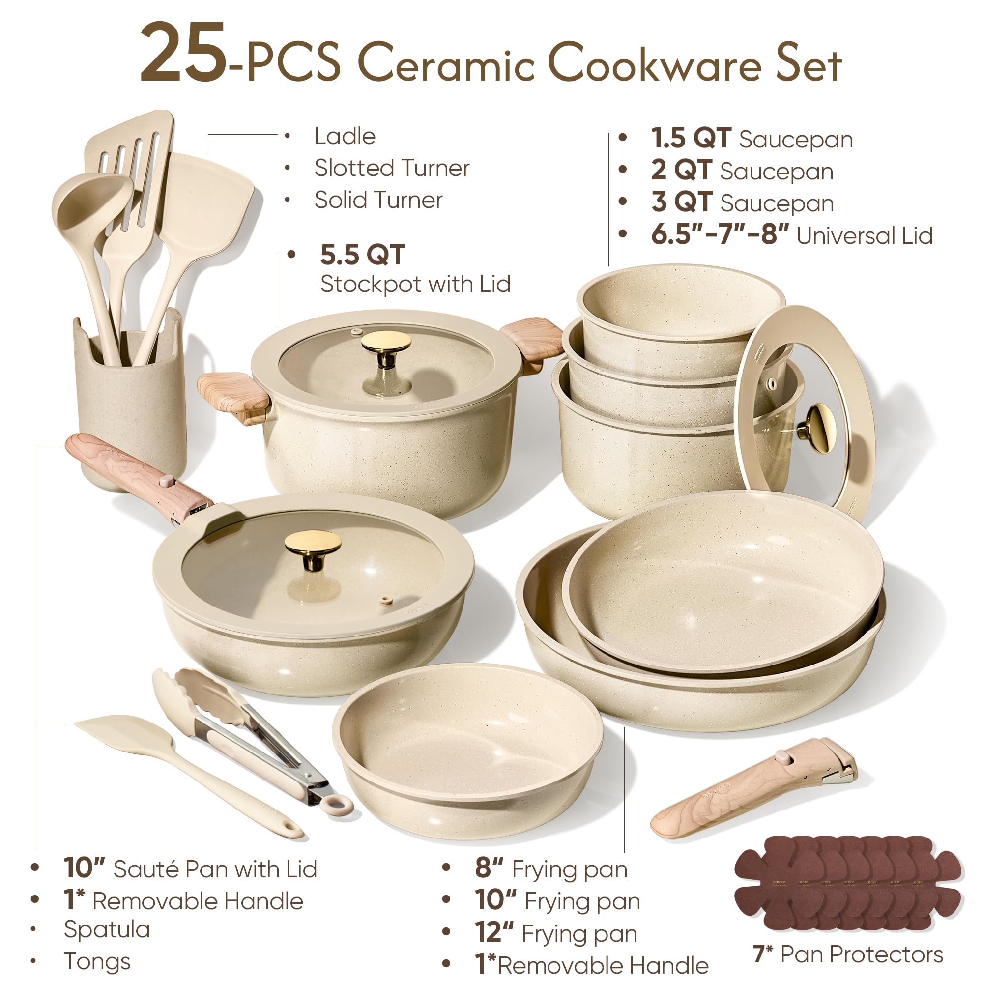 1787650486_6CtUzQ0K 25PCS Non-stick ceramiczny zestaw naczyń kuchennych z zdejmowany Handles