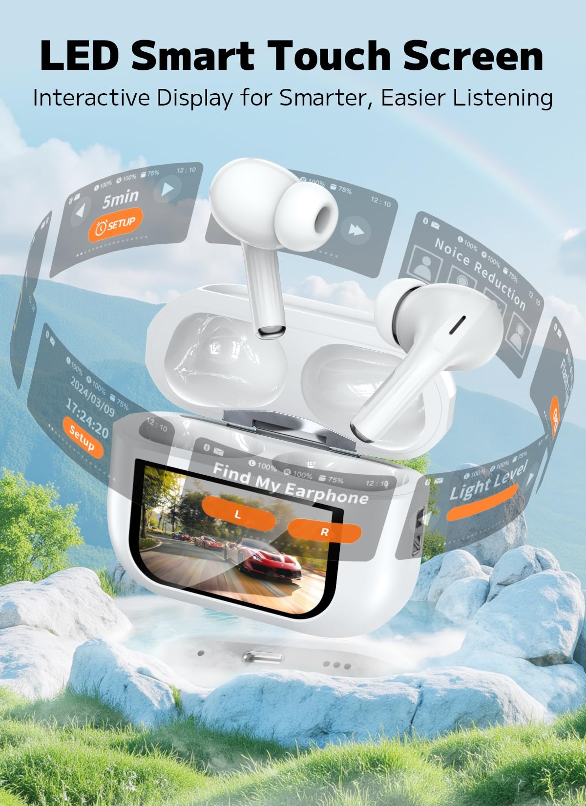 1787651205_R3AJZHG4 Bezprzewodowy Earbuds z Enc Noise Cancelling i 48H Playtime
