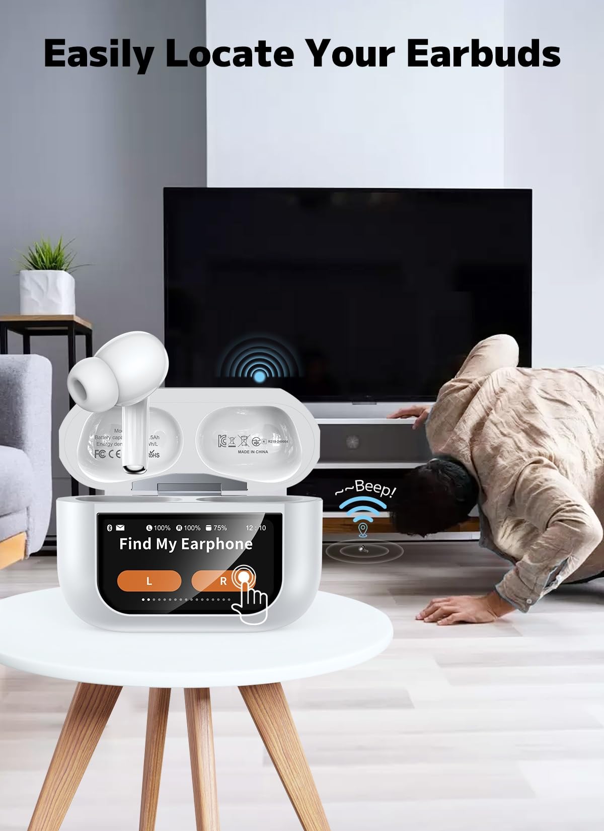 1787651218_GQkkYPUt Bezprzewodowy Earbuds z Enc Noise Cancelling i 48H Playtime
