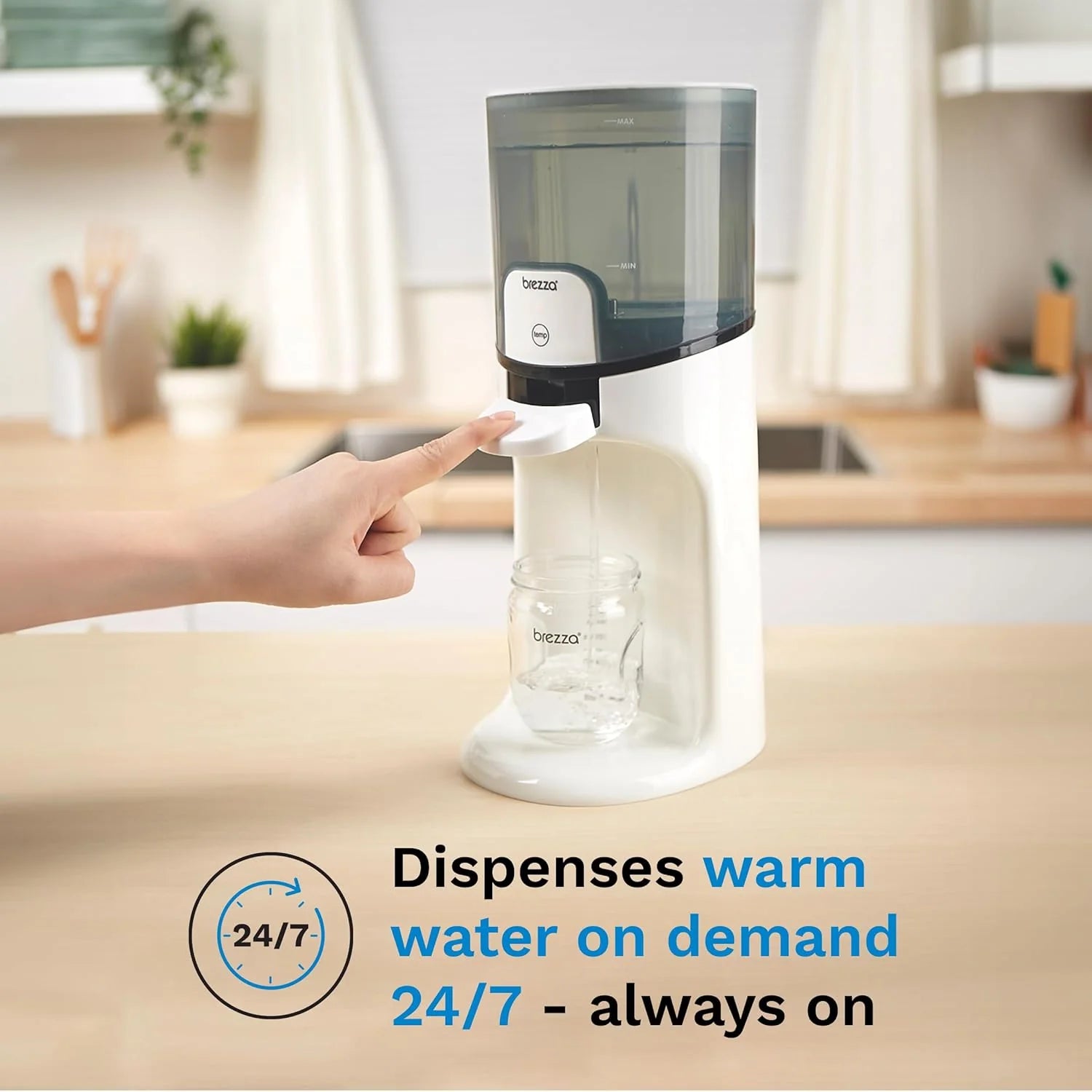 1787653804_qdCJmJeb Bottle, Instant dziecięcy, Warmer, Fast 3-Temp wody Warmer