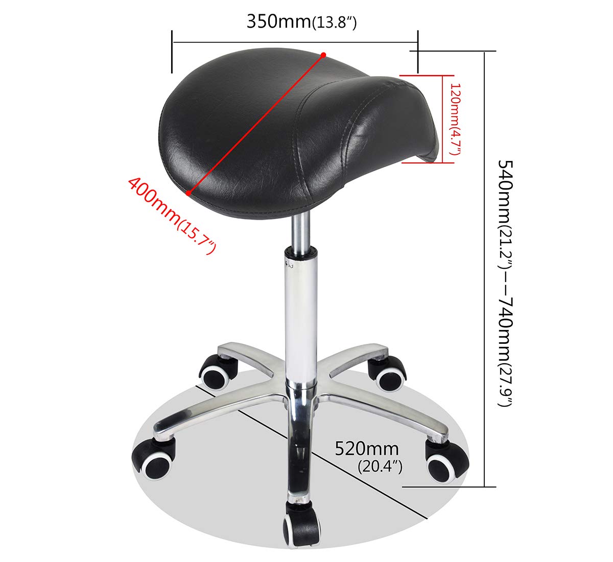 1787654743_FzIH3aUN Stool, Saddle, na kółkach krzeslo, do Massage i Spa