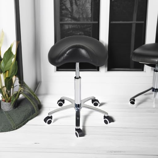 1787654747_feZKCFGL Stool, Saddle, na kółkach krzeslo, do Massage i Spa