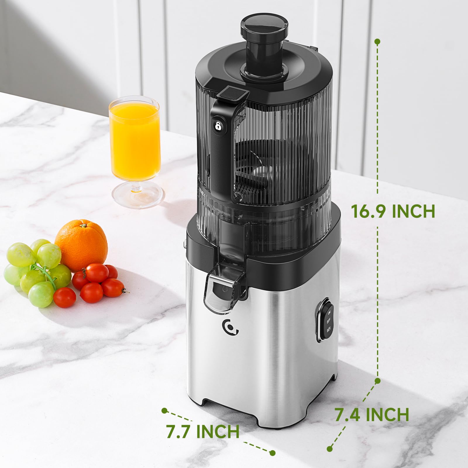 1787654950_hrbsJ01z Press, 3-in-1 Cold, Juicer z 6.5 Feed Chute